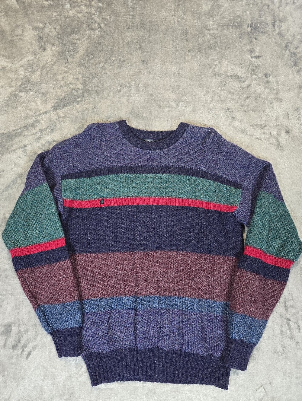 Vintage Woodstock Wool Knit Sweater Size Large